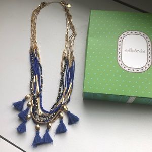 Stella & Dot Tulum Tassel Necklace